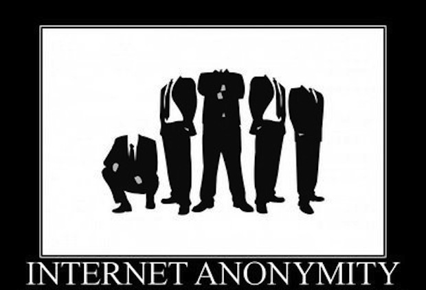 Is the fabric of the Internet built on anonymity?