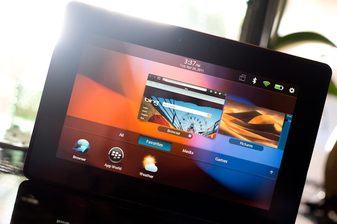 Review: The BlackBerry Playbook, Thoughtless and Untested