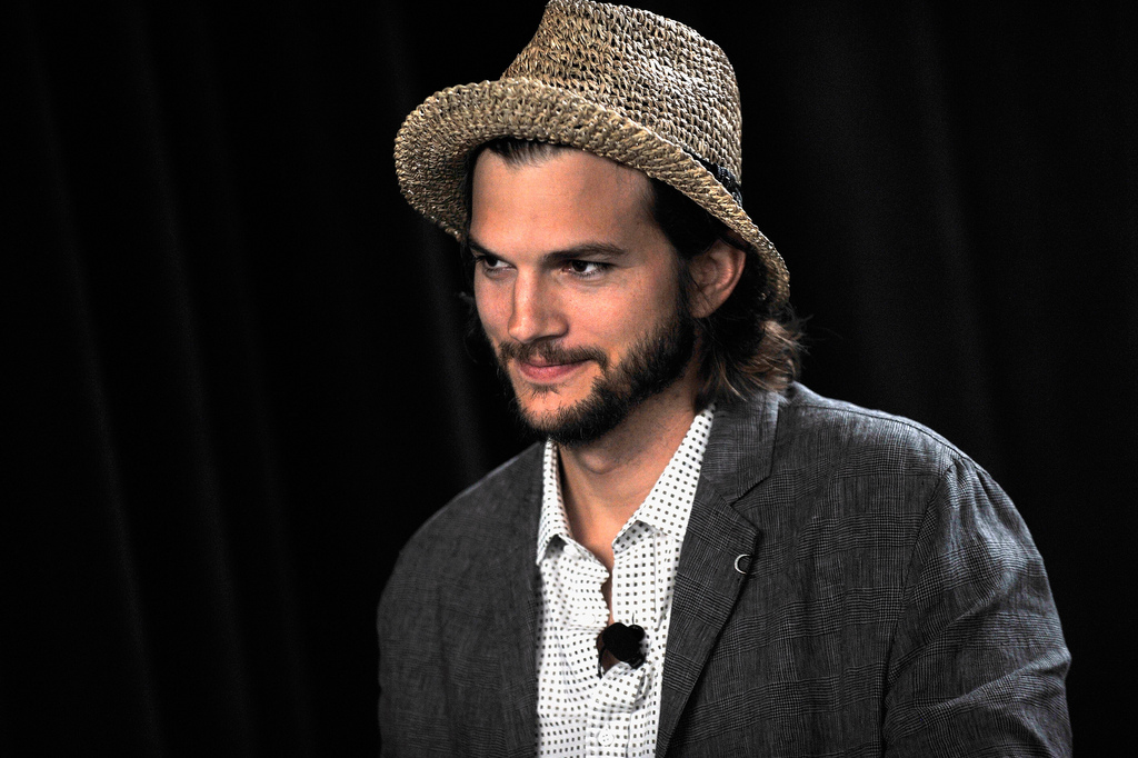 Charlie Rose interviews Ashton Kutcher on investing in social media
