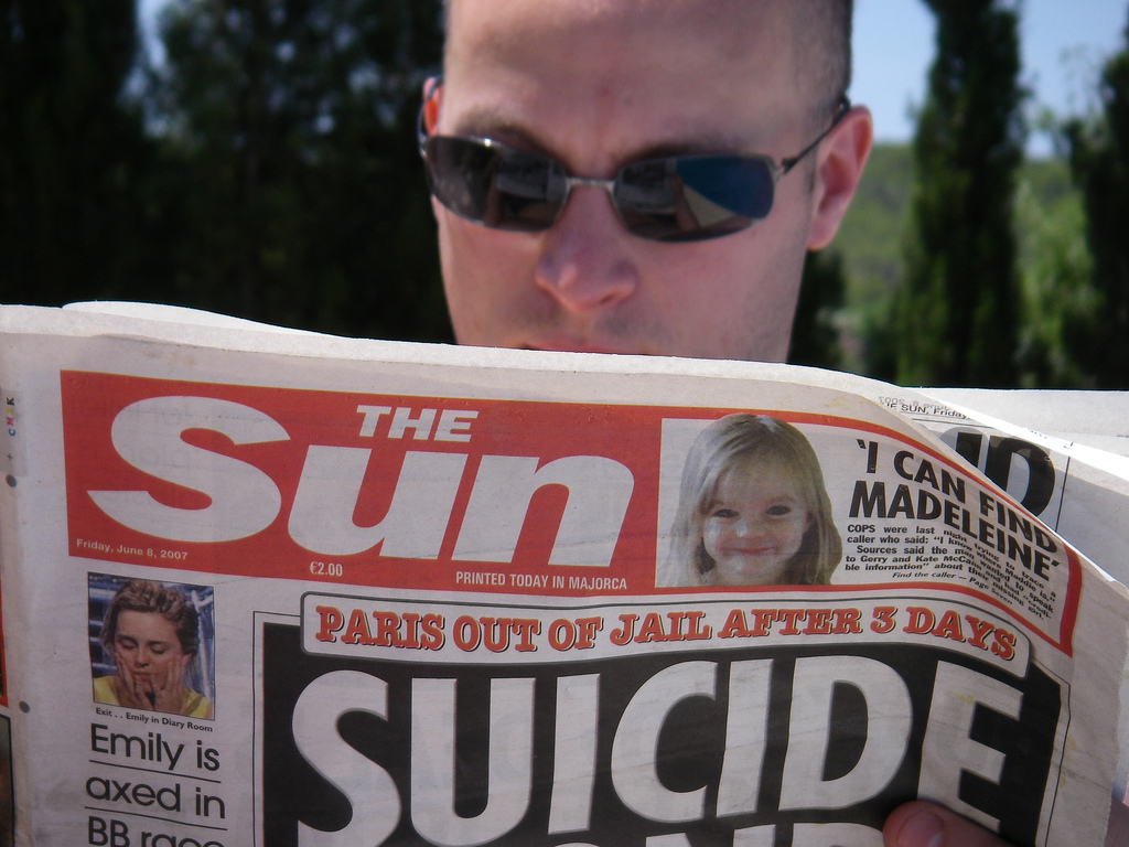 The sun daily