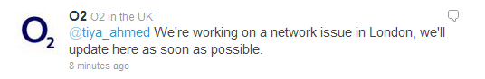 O2 Twitter
