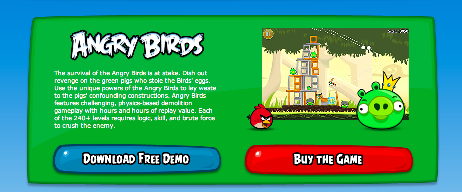 Angry Birds Now Available For Windows Pcs No Browser Needed Apps