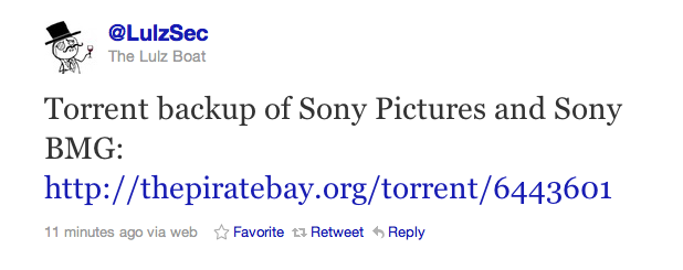 Hackers claim compromise of 1 million Sony Pictures users’ information.