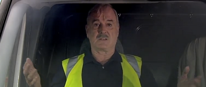 Why do we honk our horns in traffic jams? John Cleese and TomTom nail it.