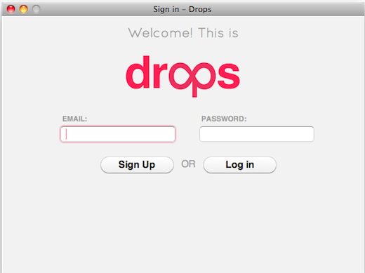 Drops: Quick and Easy File Sharing with Unlimited Storage