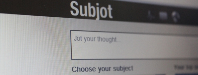 Subjot: A Twitter alternative that lets you curate content