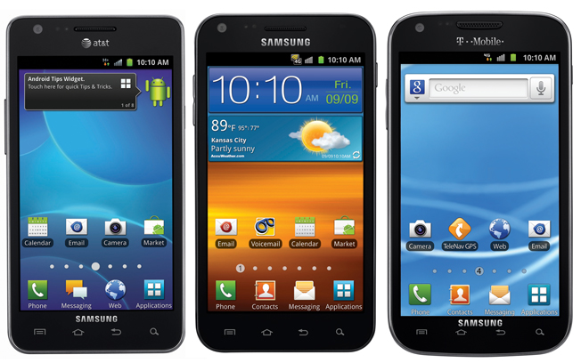 Samsung announces Galaxy S II in USA on AT&T, T-Mobile and Sprint for $199