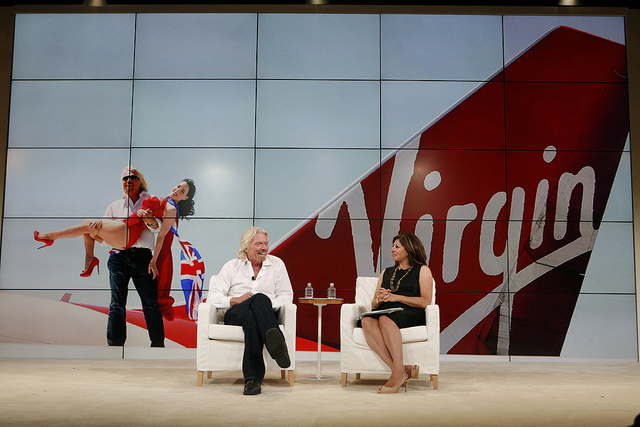 Virgin Founder Richard Branson says thumbs up to social media