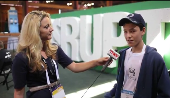 Meet the 15-year-old caught up in startup fever