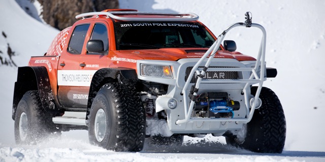 This hi-tech polar vehicle was built to break the South Pole overland record