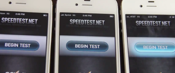 AT&T, Sprint and Verizon iPhone 4S network speeds compared head-to-head-to-head