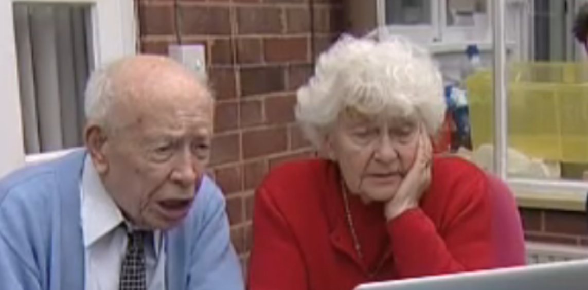 It’s never too late: 104 year old man learns to use Twitter.