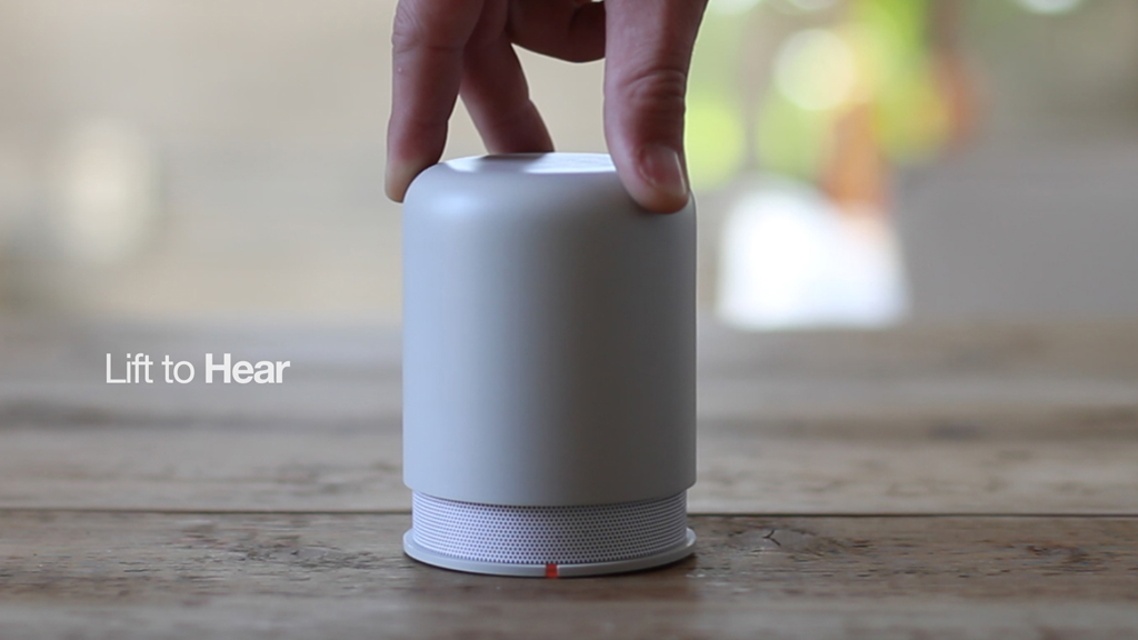 The Hidden Radio speaker is slick, clever and almost real