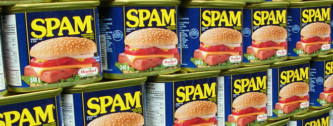 Spammers get everywhere, even Spotify…