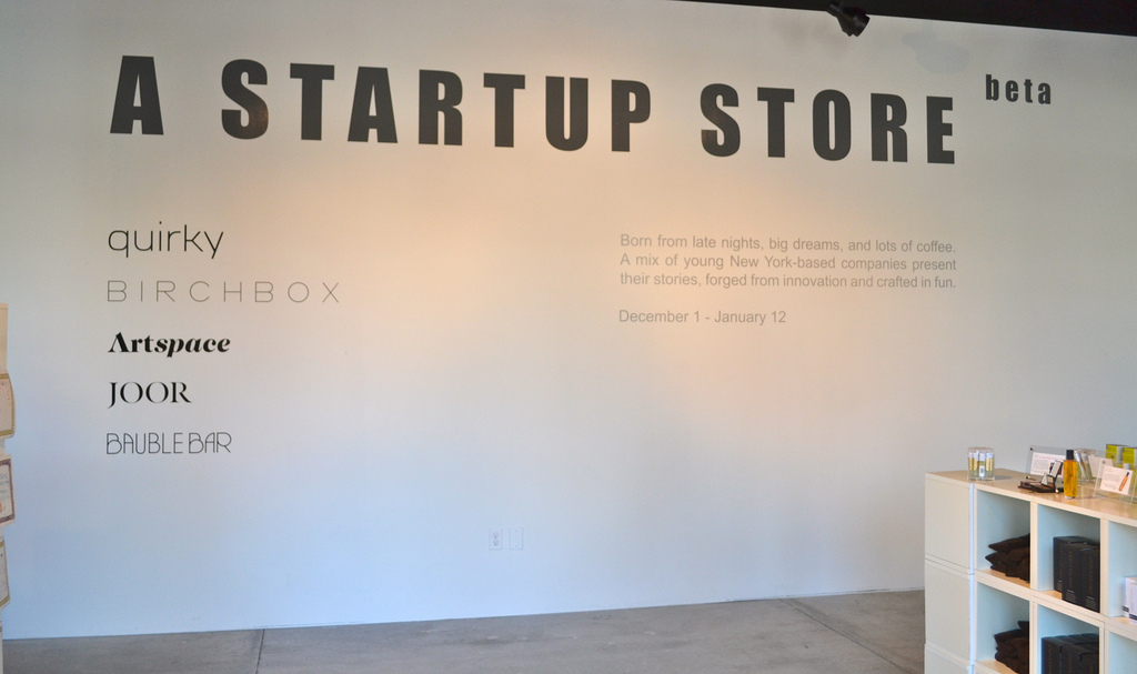 A Startup Store launches in beta: Retail may never be the same
