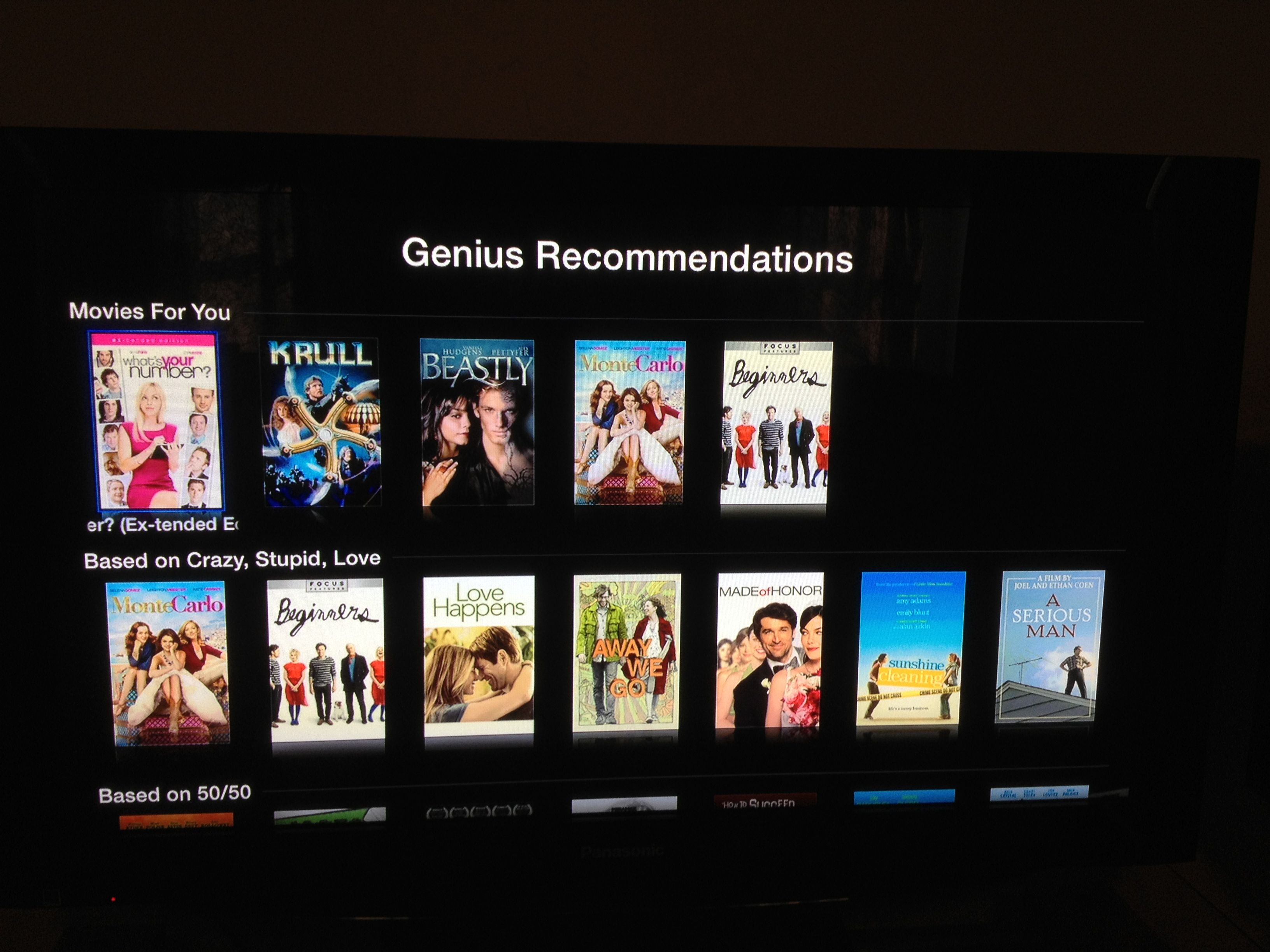 Apple brings Netflix-like discovery to Apple TV with Genius suggestions for movies and TV shows