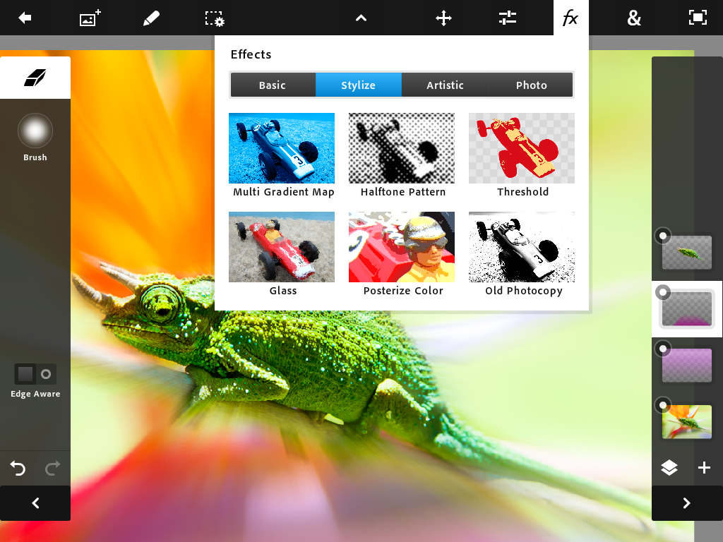 Adobe drops Photoshop Touch for iPad 2, with layers, lighting and more for $9.99