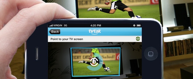TvTak identifies the TV shows you watch using video recognition
