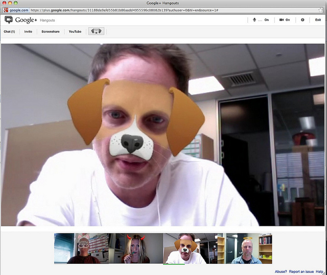 This Chrome extension for Google+ Hangouts makes it more accessible to the blind