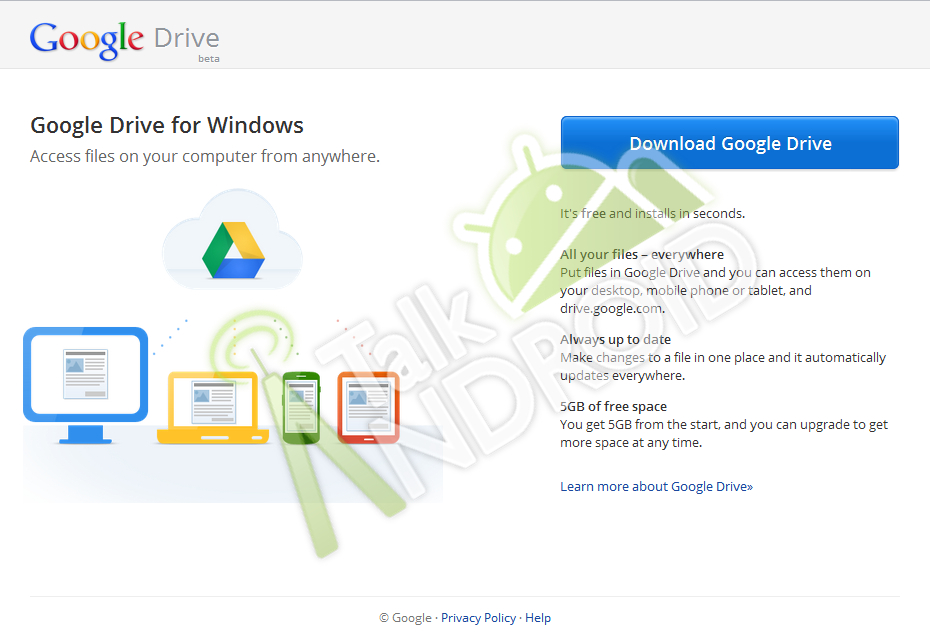 google drive mac 10.7.5