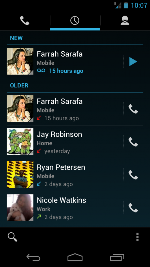 Google Voice Integrates Directly with ICS Visual Voicemail