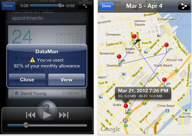 DataMan Lifts the Lid on Your Data-Hungry iPhone Apps