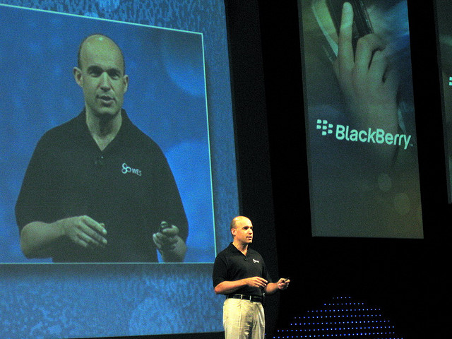 Former RIM co-CEO wanted rival devices to connect to BlackBerry networks before he left