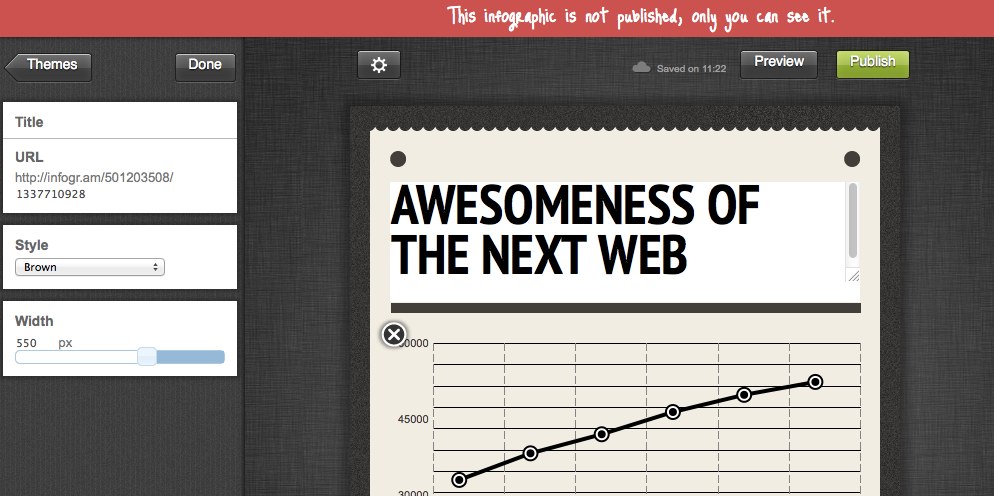 Infogr.am Makes Infographic Creation and Sharing Simple