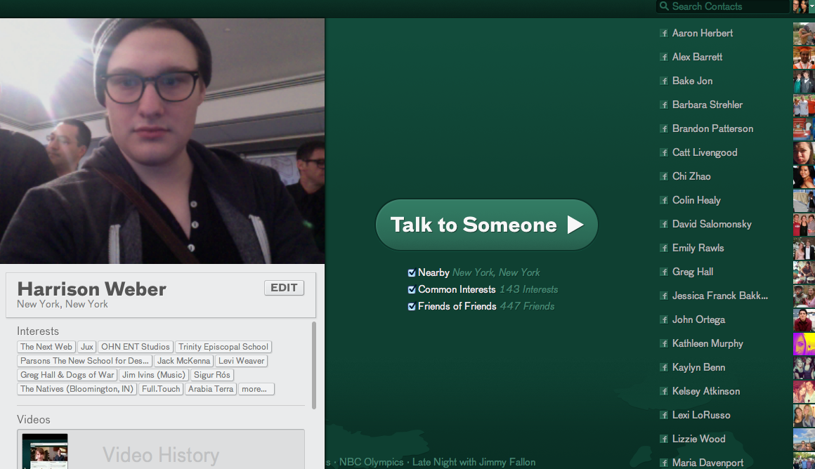 Sean Parker's Airtime Officially Launches