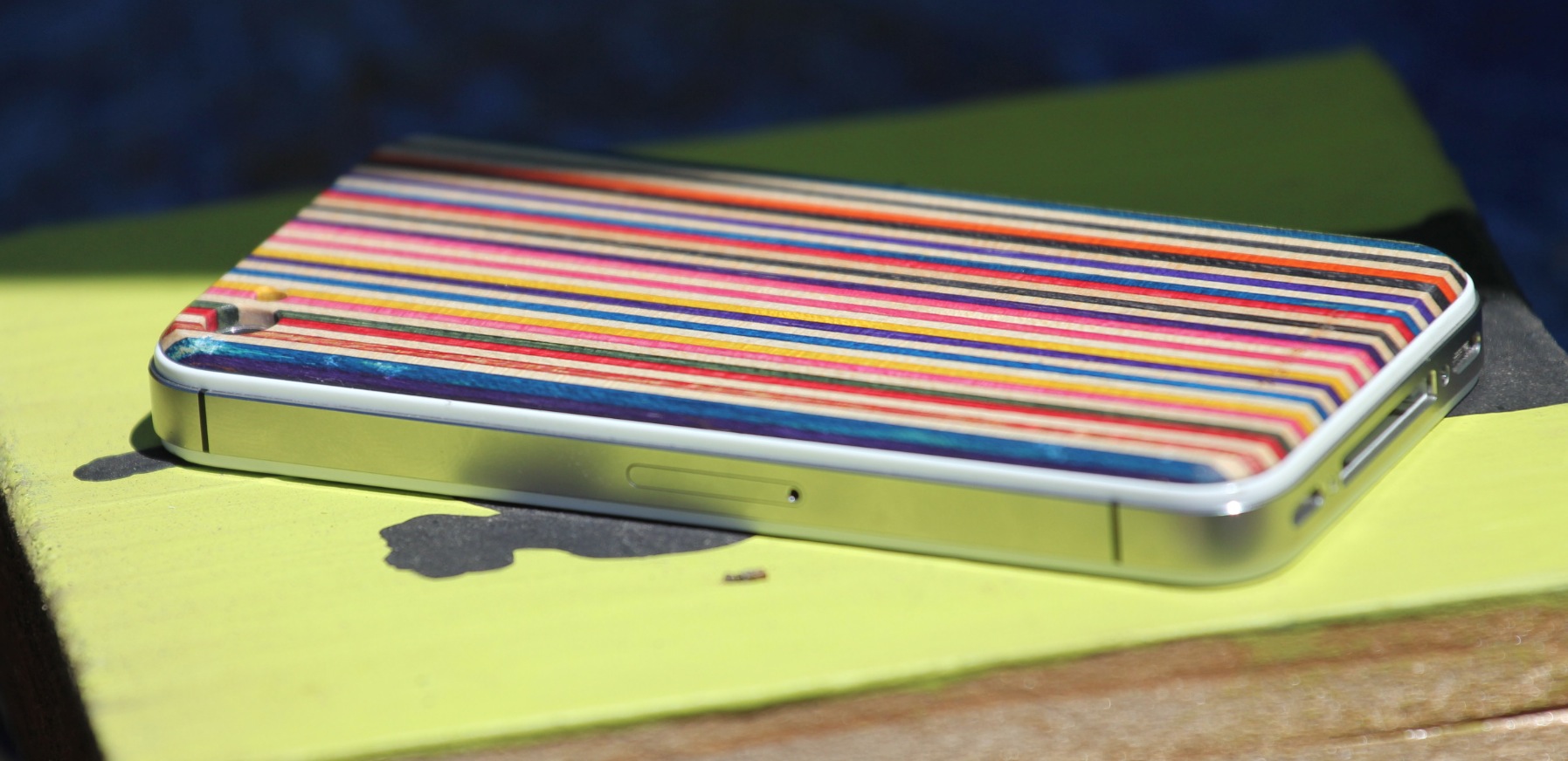 The SkateBack: Sheathing your iPhone in recycled skateboards is cool, but is it practical?