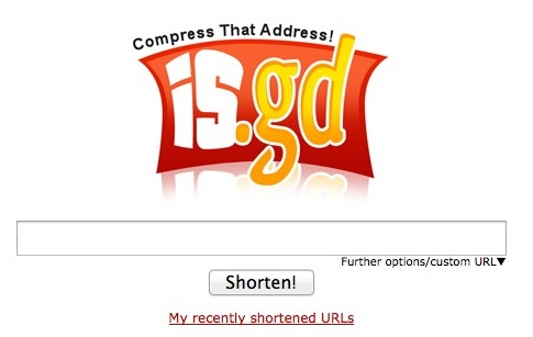 is.gd URL shortener