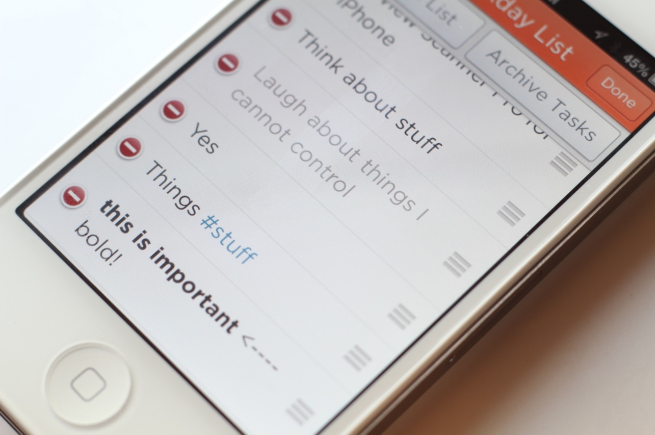 Cheddar is a focused, gorgeous and aggressively fast list app for iPhone and the web