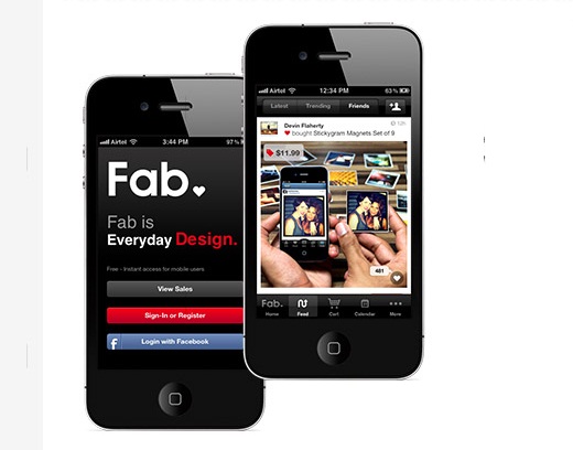 Social shopping site Fab upgrades mobile experience for its 5.5m users with Live Feed and more, adds ...