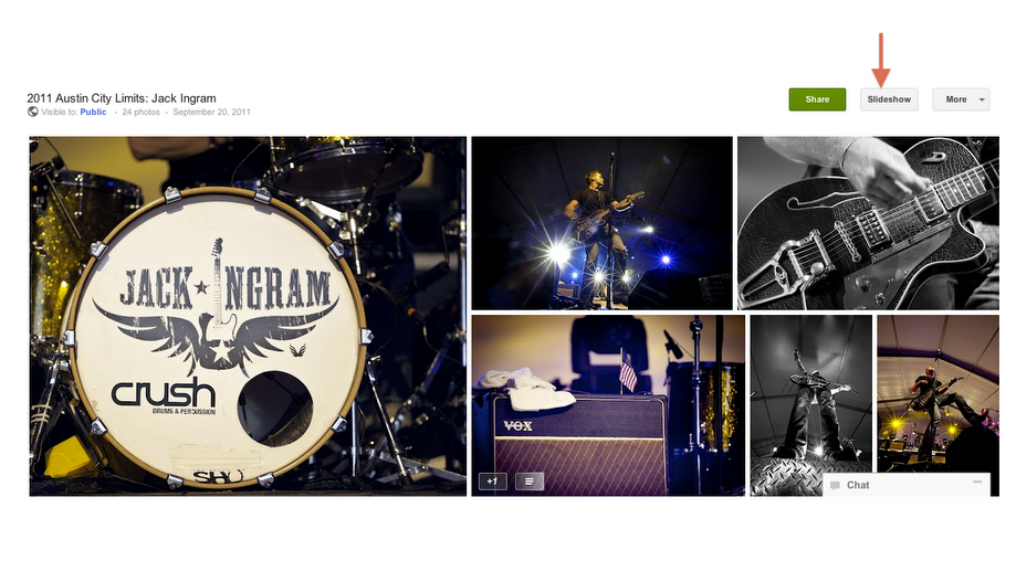 Google+ Now Lets You View Photo Albums In A Slideshow