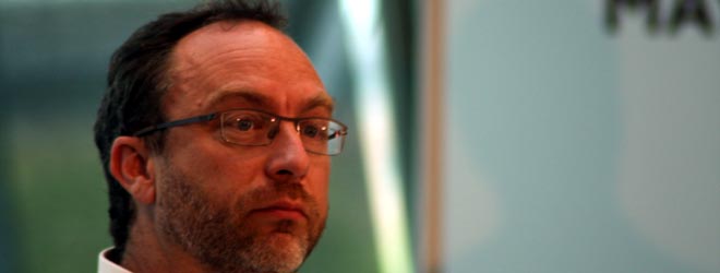 “Stay out of the way so that we can build a future” Jimmy Wales talks politics and tech for London ...
