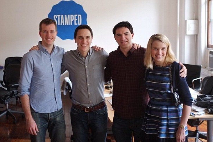 Marissa Mayer pulls the trigger: Yahoo just purchased mobile recommendations app Stamped