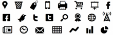 7 Awesome Icon Fonts for Web Designers