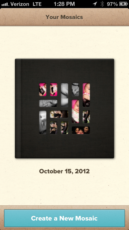 Mosaic for iPhone Lets You Build Beautiful Printed Photo Books