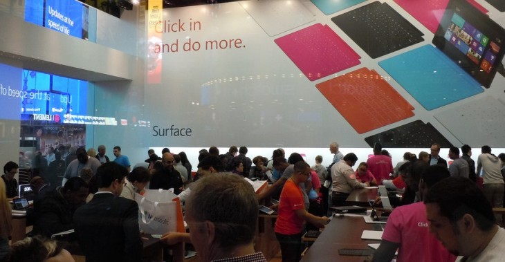 Microsoft: “We’ve welcomed more than 15 million customers” to our stores thus far