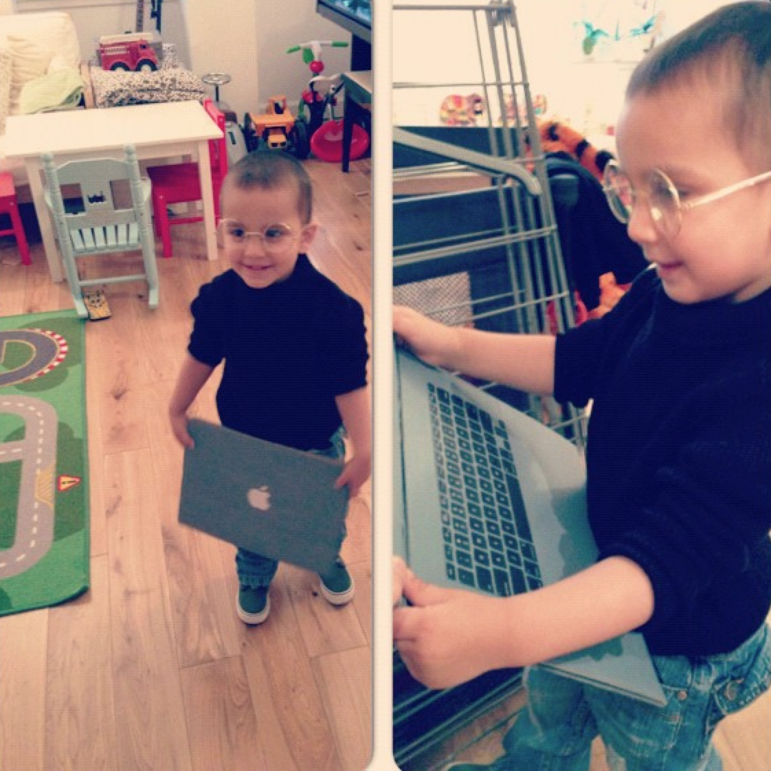 Check out who this kid dressed up as for Halloween