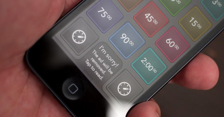 What happens when an ad in an app is too good?