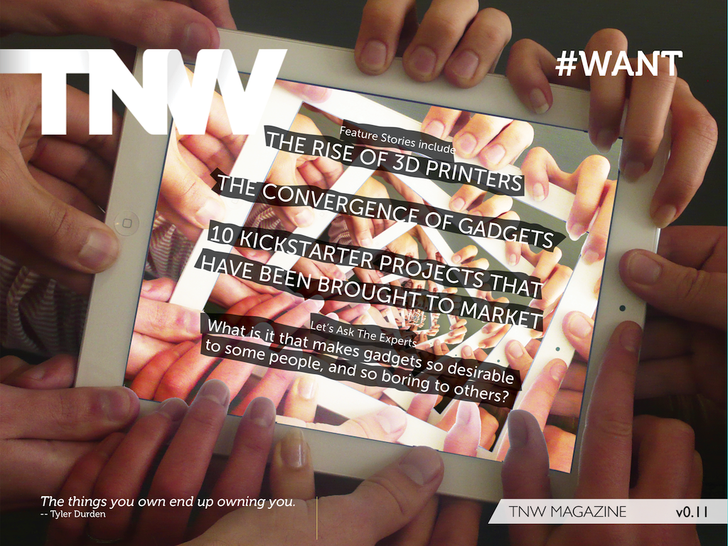 Download TNW Magazine issue v0.11: ‘WANT’