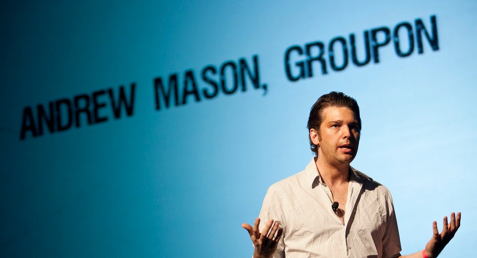 Investors push Groupon down 15% after it declines to fire its CEO, Andrew Mason