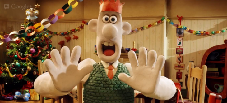 Wallace & Gromit join Aardman’s other stars for a festive Google+ hangout