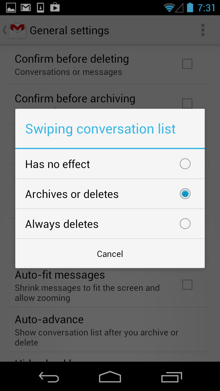 Gmail 4.2 For Android Updated