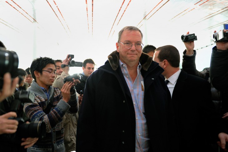 Google’s Eric Schmidt calls for an open Internet as he lifts the lid on his visit to North Korea ...