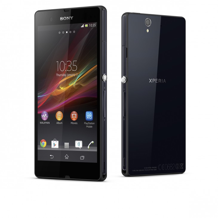 Sony announces flagship 5-inch Xperia Z Android smartphone with LTE and 13MP camera