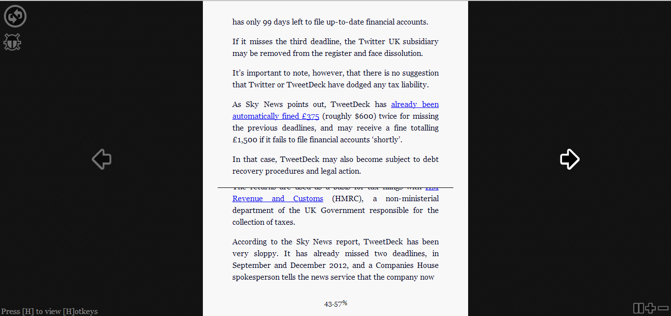 MagicScroll for Chrome Turns Each  Page into a Book