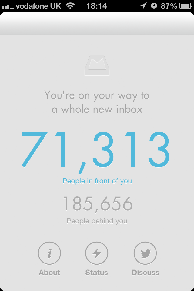 Mailbox's User Access Queue is a Work of Frustrating Genius - The Next Web