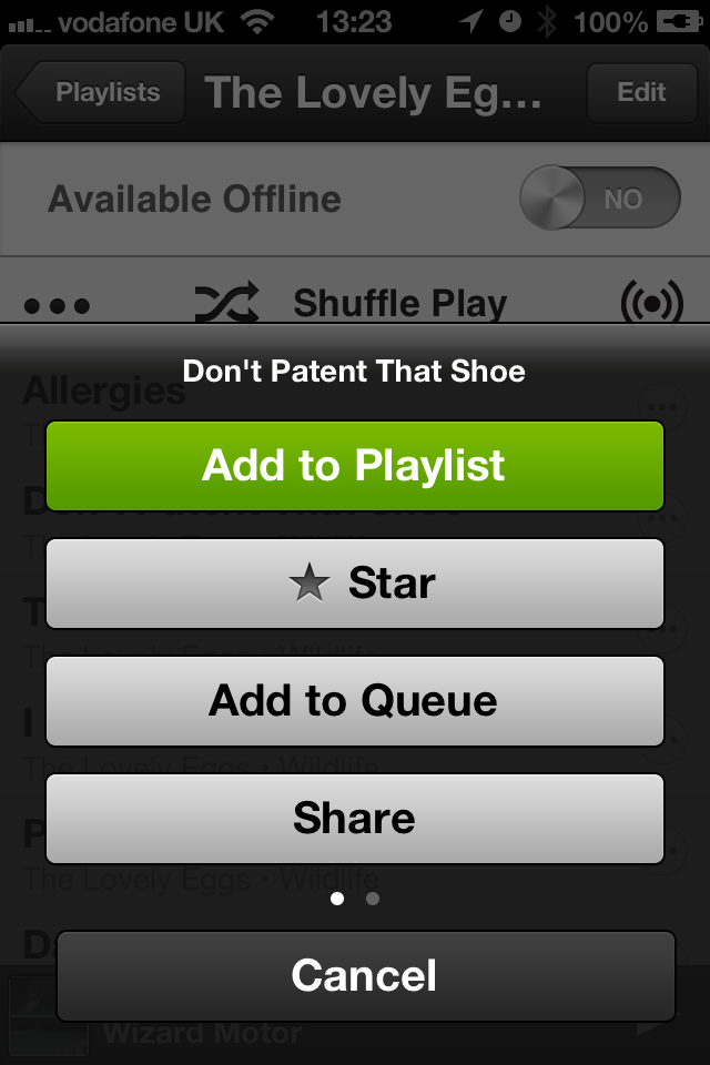 download the new version for ios Spotify 1.2.14.1141